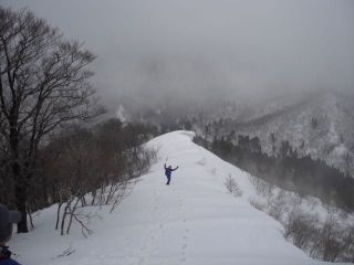 武奈ヶ岳北稜３月８日
