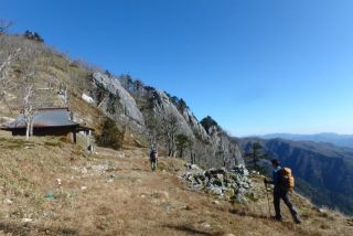 　冬山下見を兼ねて　前鬼ルートより釈迦ヶ岳