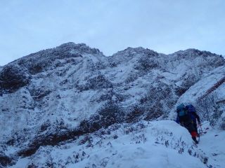 冬山合宿・ハケ岳その２