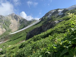白馬岳〜朝日岳その3