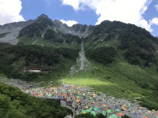 前穂高岳北尾根登攀 その２