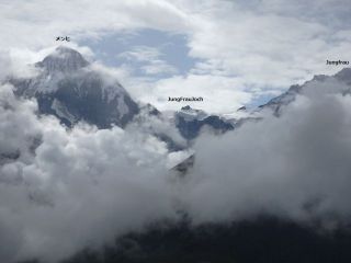 スイス登山旅行2 オーバーランド3山展望ハイキング