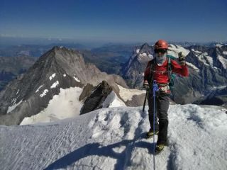 メンヒ、ユングフラウ登頂記（写真）