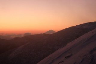 冬山合宿　北アルプス蝶ヶ岳②