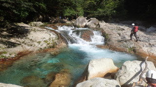 憧れの前鬼ブルー