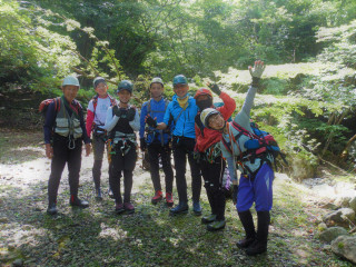 比良山 白滝谷沢登り