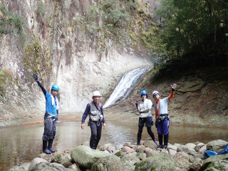高田川　栂谷沢登り