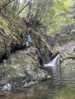 十津川・上葛川沢登り