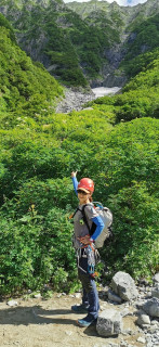 奥穂南稜　トリコニー①