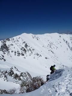 宝剣岳/サギダル尾根