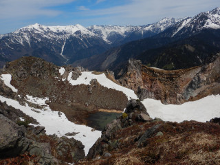 北アルプス　焼岳南峰2455m〜北峰(有志山行)