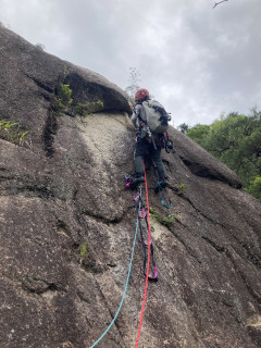 鬼ヶ牙マルチピッチクライミング