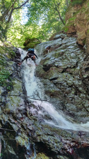 八幡谷  途中撤退