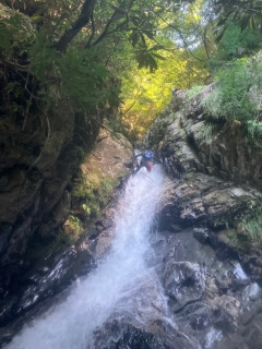 奥の深谷　沢登り