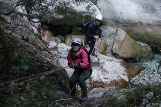 前鬼川　孔雀又谷