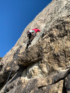 小赤壁フリークライミング&雪彦山アルパインクライミング  2日間