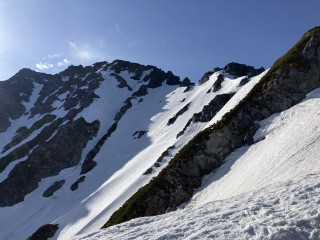 剱岳　早月尾根から