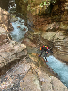 奥美濃　海ノ溝洞（ウノミゾ）沢登り