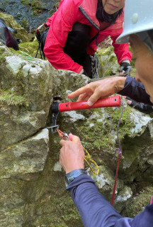 上多古川上谷　沢登り
