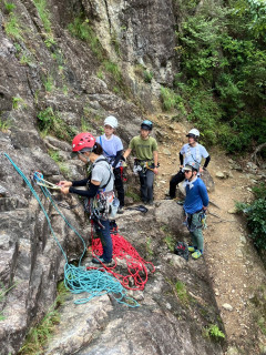 不動岩マルチピッチクライミング