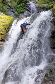 小谷川　沢登り
