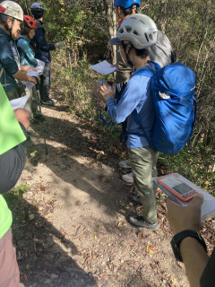 大岩が岳　遭難捜索訓練