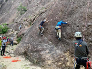 第2回岩登り講習会