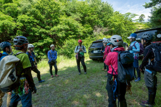 鵜川左俣　初級沢登り