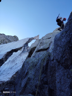 剱岳Ⅵ峰Cフェイス剣稜会ルート～八ツ峰上半縦走
