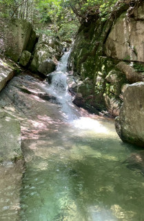 白滝谷　初級沢登り2