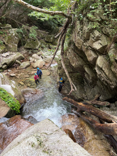 比良　八ツ淵　沢登