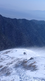 常念岳　東尾根ルート