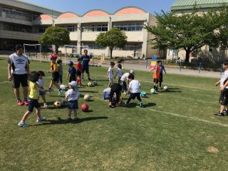 ２０１８年度サッカー教室