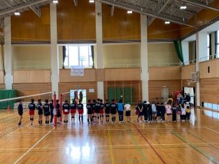 秋のバレー教室