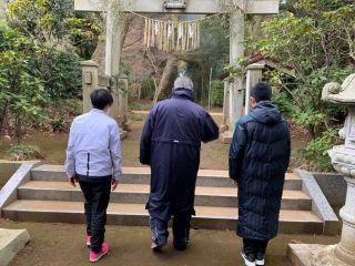初詣と新年会