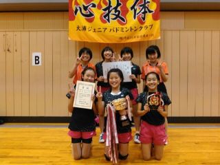  第34回小学生バドミントン団体選手権大会結果