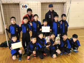 1/26(日)U8大東SCニューイヤーカップ　優勝！
