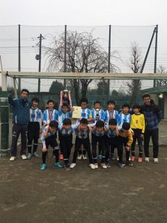 2/16(日)U12大西杯　優勝！