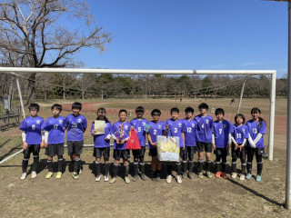 3/4(土)U12大六杯・優勝！