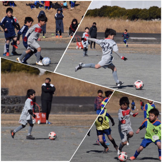 1月30日の3年2年1年の試合。