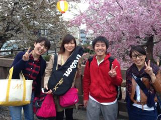 4/4 練習会からの花見(^^)