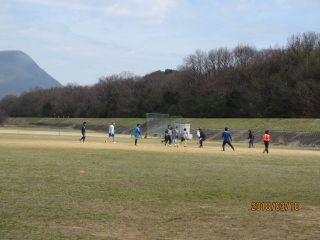 6年生とのお別れサッカー