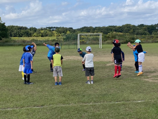 秋のサッカー体験教室　開幕！
