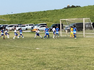 気持ちのよい青空のもと