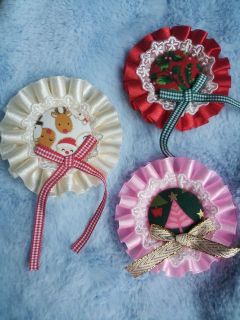 クリスマスロゼット作り体験＊デザイン追加♪