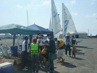 春の体験帆走①