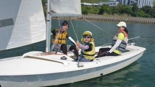 春の体験帆走②