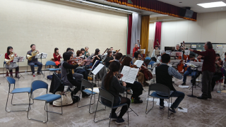 「ほのぼのコンサート」に向けて練習の真っただ中です