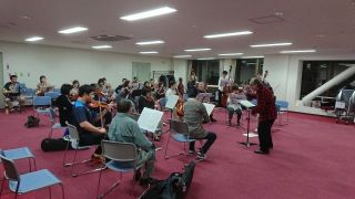 「ほのぼのコンサート」へ向けて猛練習中です