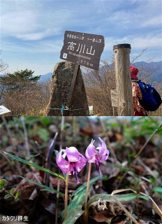 高川山・山梨百名山、都留市二十一秀峰、秀麗富嶽十二景